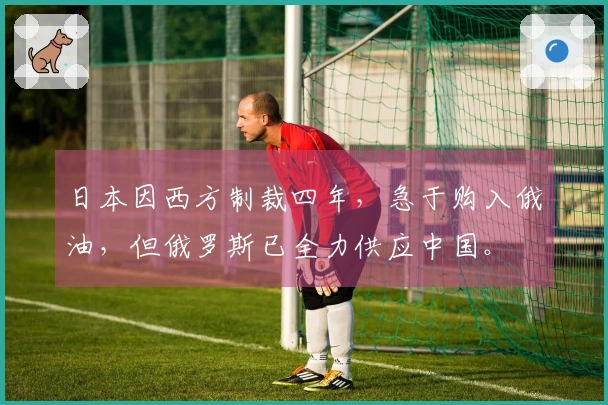 日本因西方制裁四年，急于购入俄油，但俄罗斯已全力供应中国。